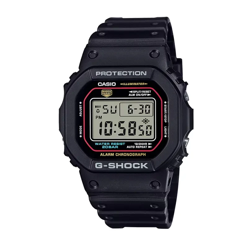 G-Shock Digital Grey Dial Men's Watch- Dw-5600RL-1A